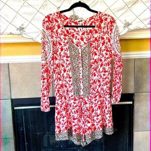 Free people romper size XS